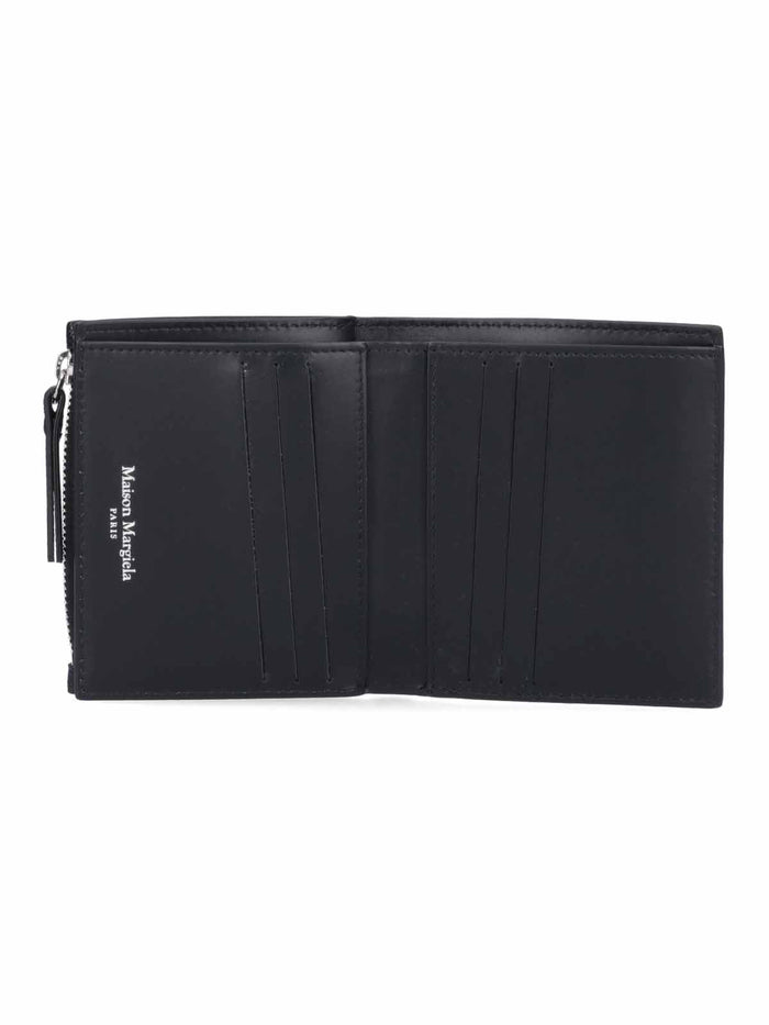 Maison Margiela Wallets Black Bovine Leather