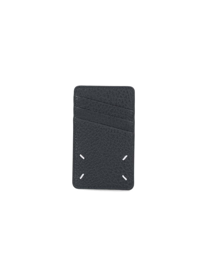 Maison Margiela Wallets Black Bovine Leather