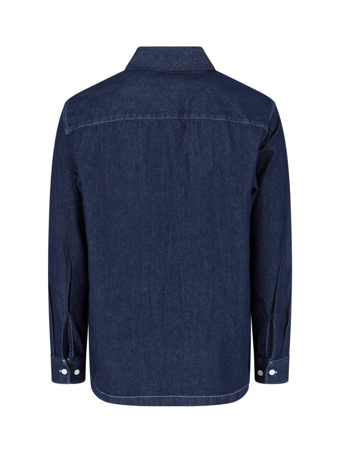 LEVIS STRAUSS Shirts Blue Cotton