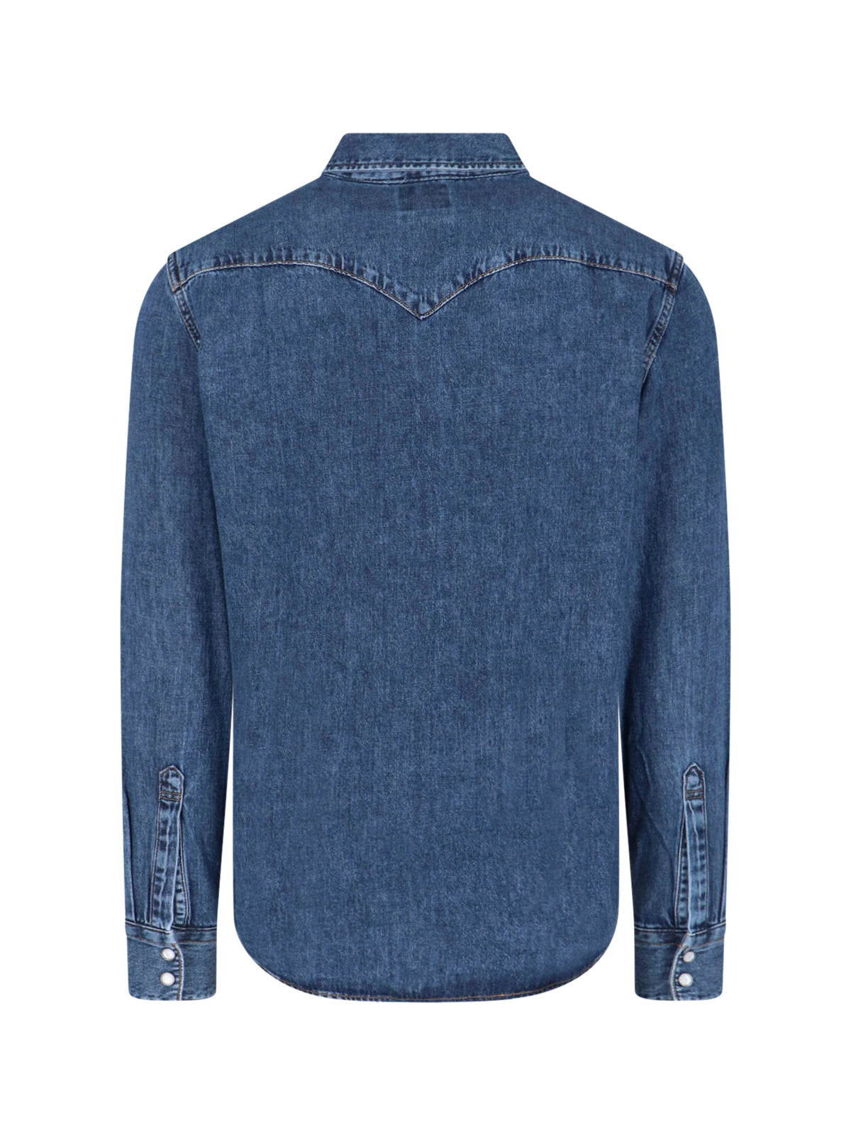 LEVIS STRAUSS Shirts Blue Cotton