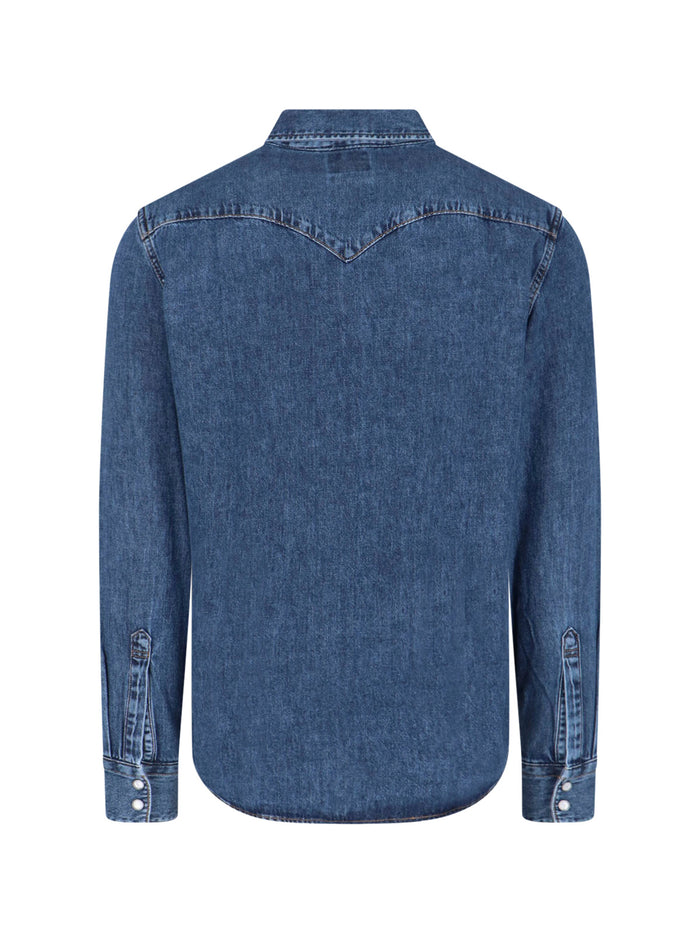 LEVIS STRAUSS Shirts Blue Cotton