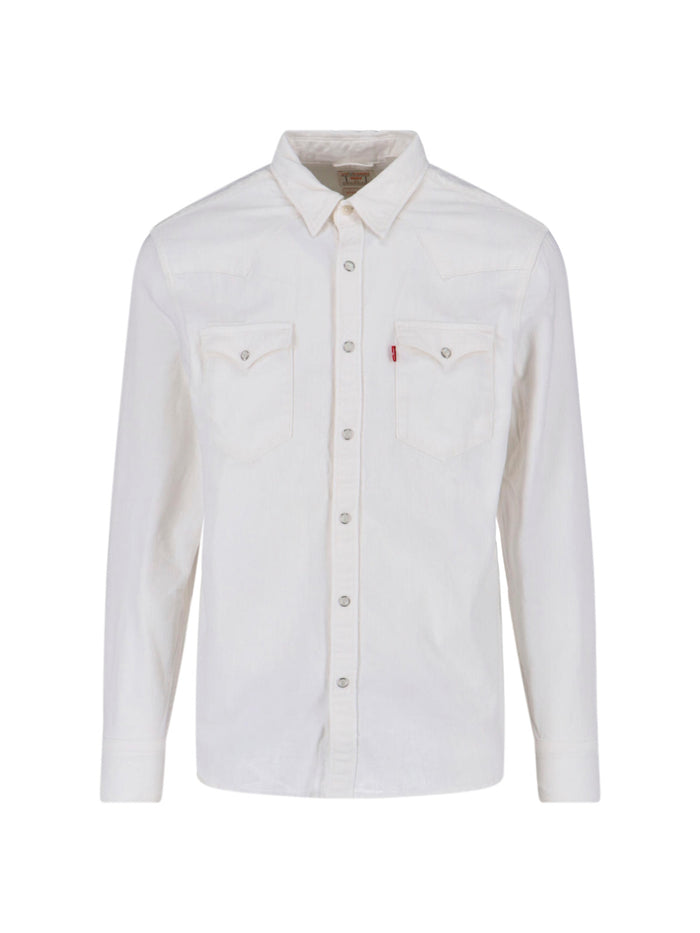 LEVIS STRAUSS Shirts White Cotton