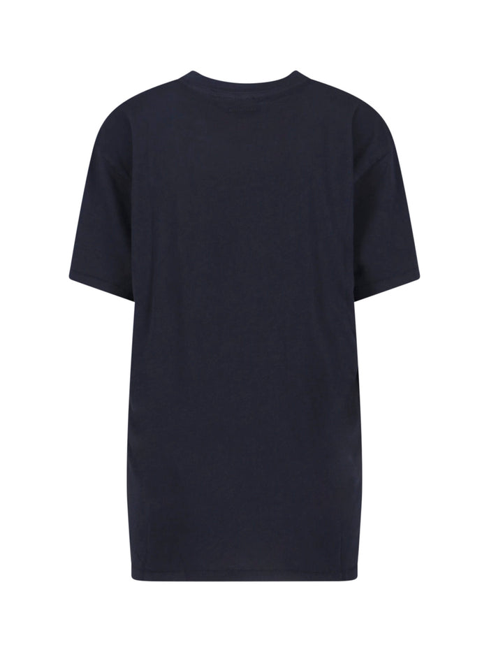 ANINE BING T-shirts and Polos Black Cotton
