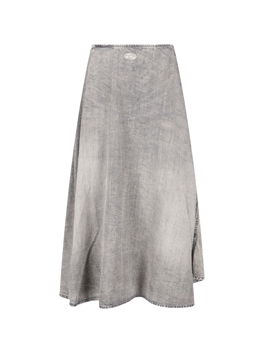 Diesel 50% Organic Cotton skirt in gray