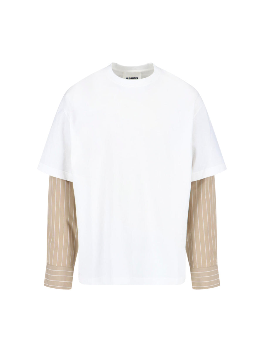 Jil Sander 100% Cotton t-shirt in white