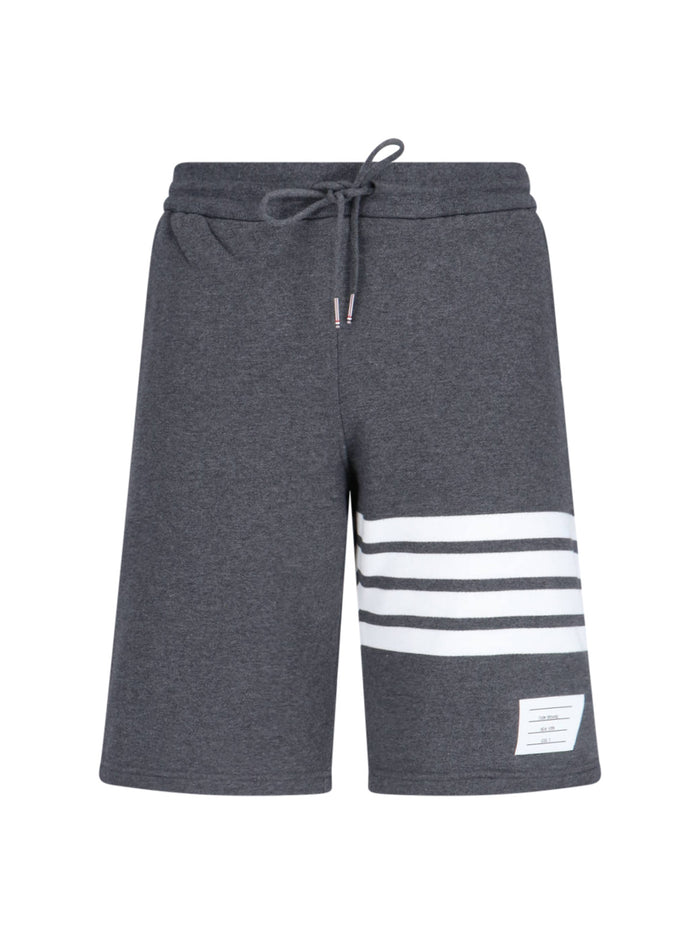 Thom Browne Trousers Grey Cotton