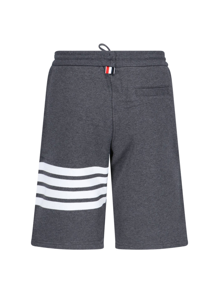 Thom Browne Trousers Grey Cotton