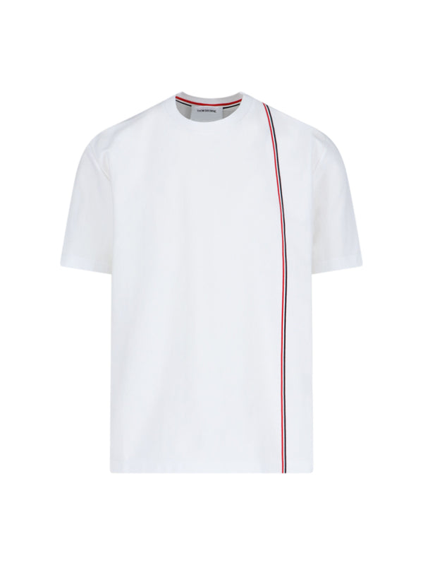 Thom Browne 100% Cotton t-shirt in white
