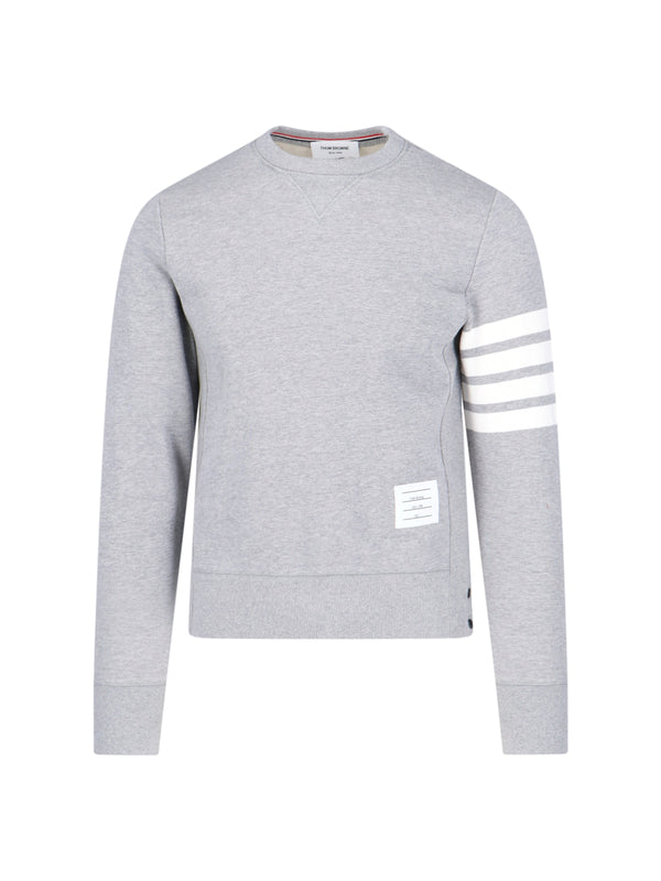 Thom Browne 100% Cotton sweatshirt in gray