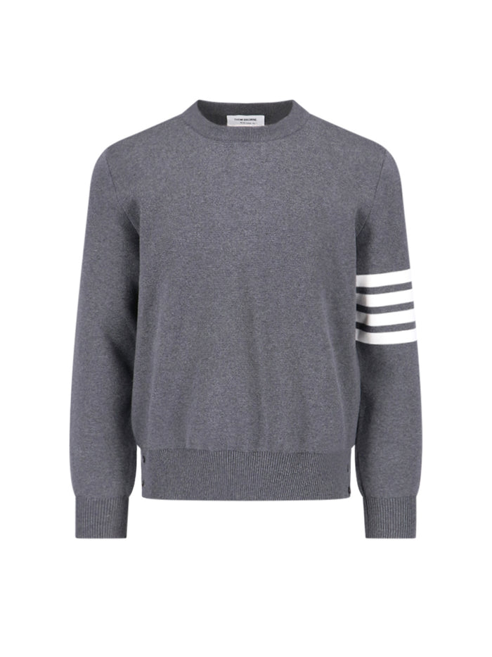 Thom Browne Sweaters Grey Cotton