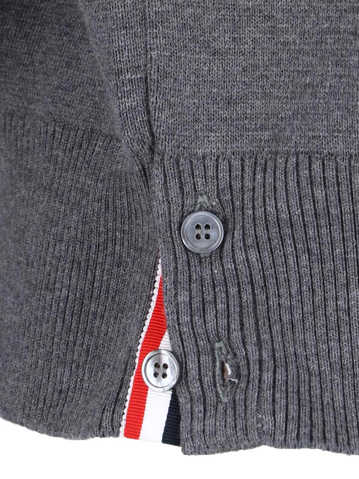 Thom Browne Sweaters Grey Cotton