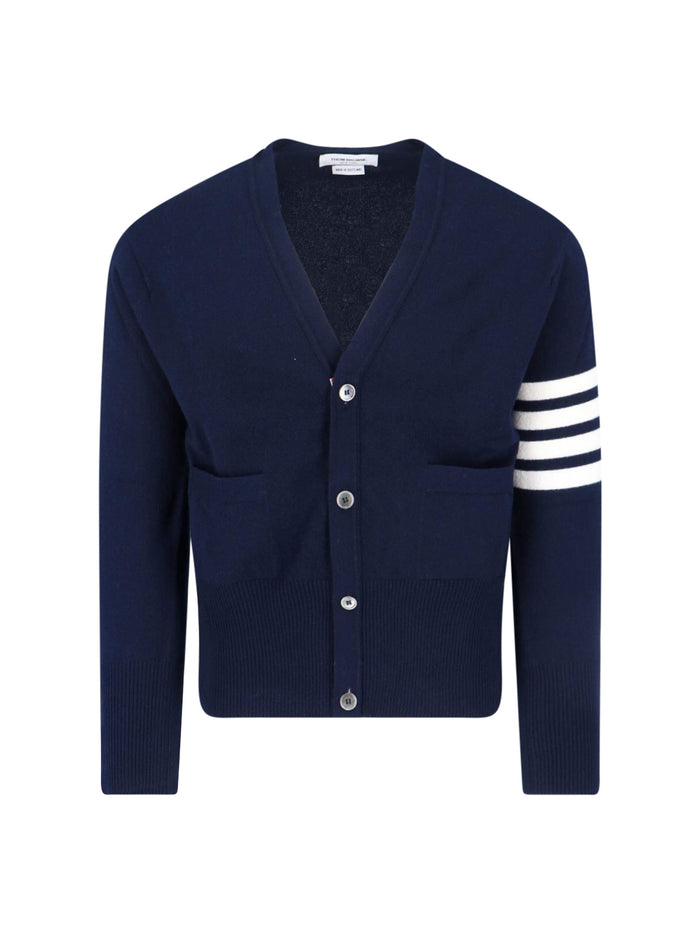 Thom Browne Sweaters Blue Cashmere