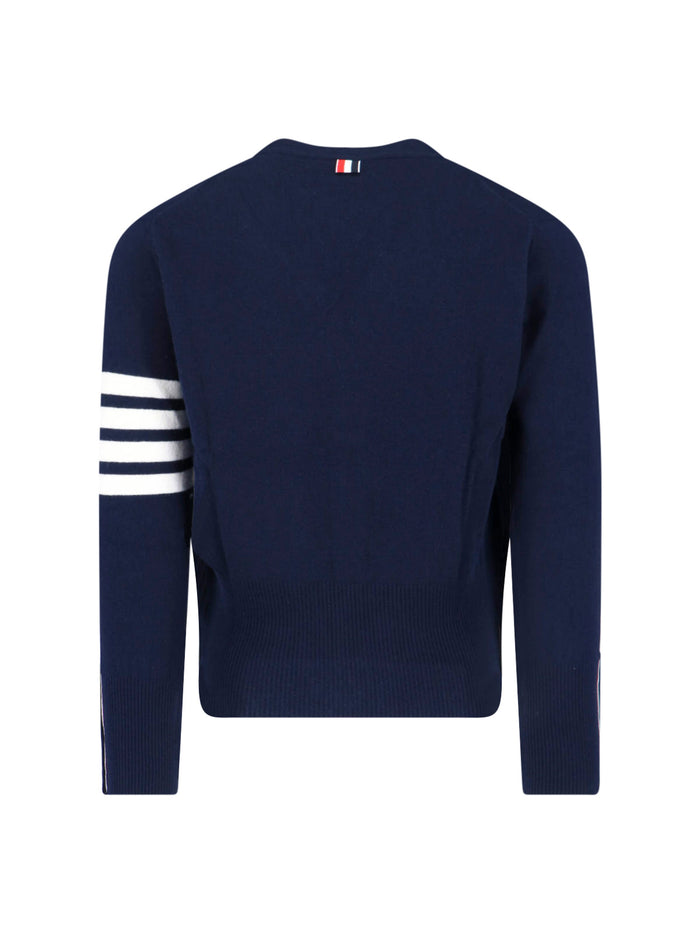 Thom Browne Sweaters Blue Cashmere