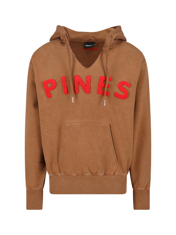 Dsquared2 100% Cotton sweatshirt in brown