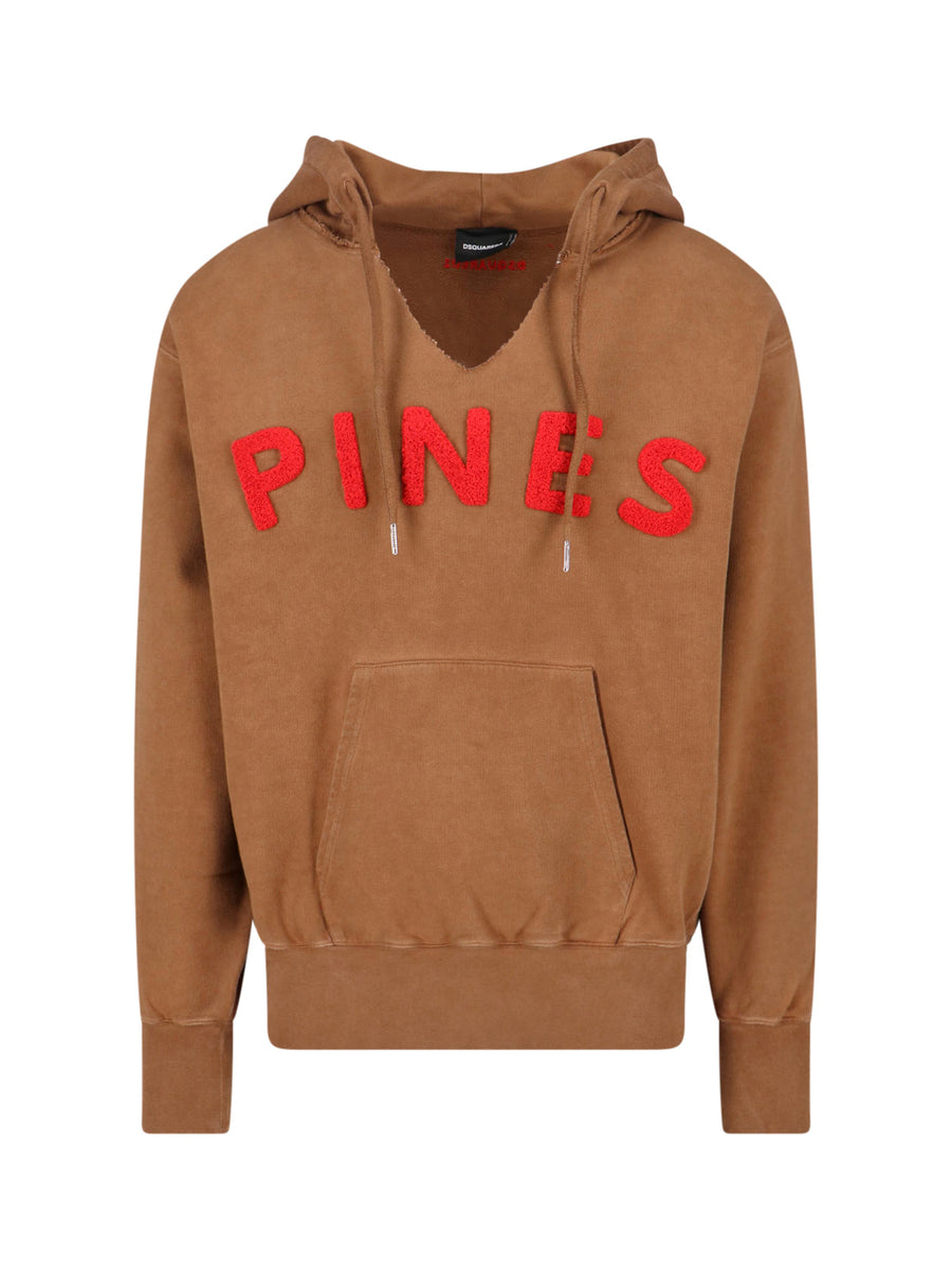 Dsquared2 100% Cotton sweatshirt in brown