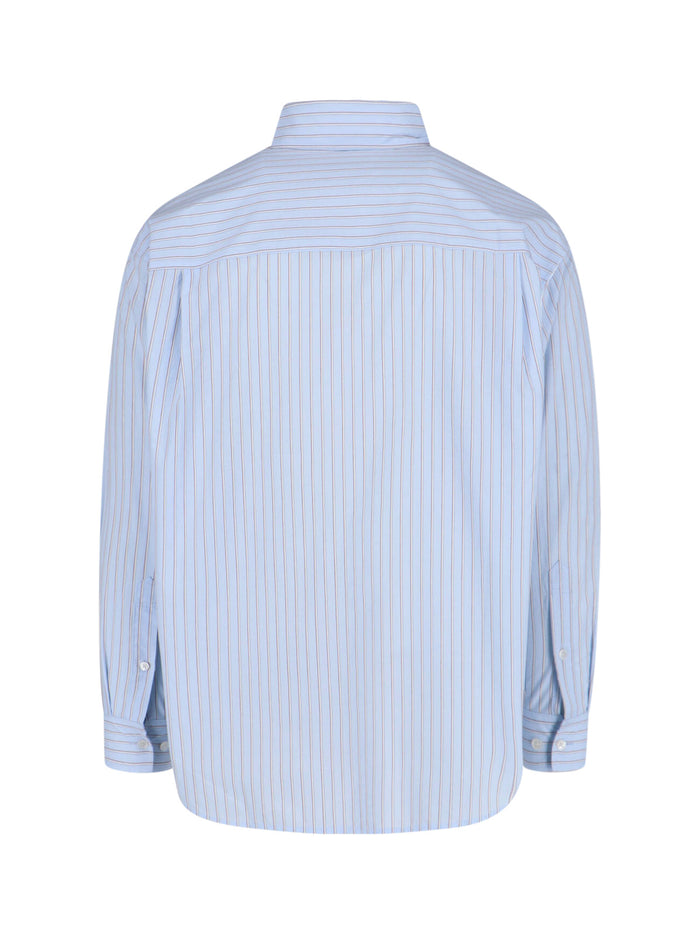 DUNST Shirts Blue Cotton