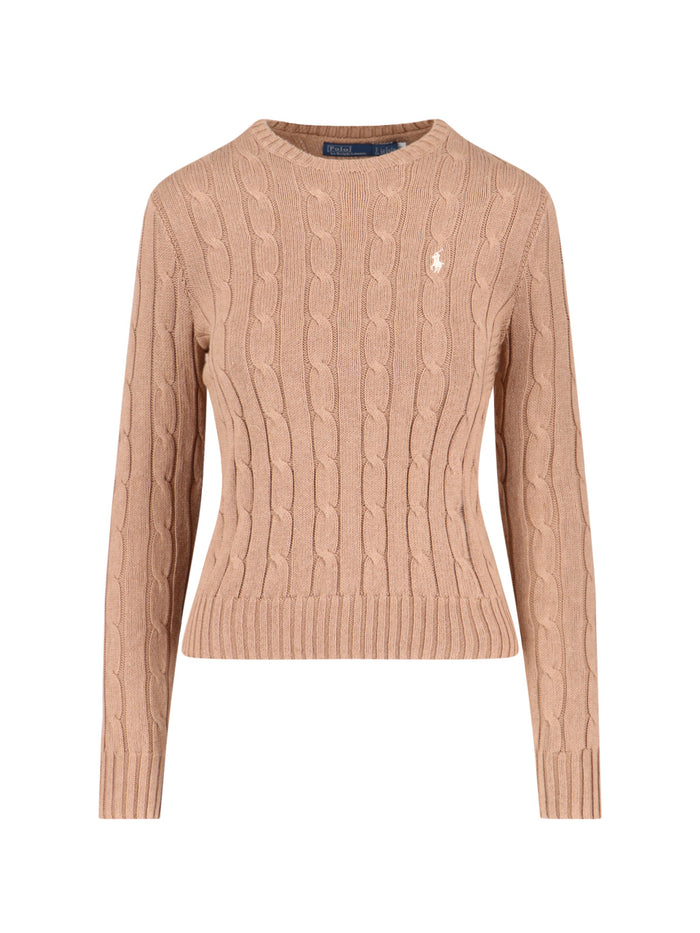 Polo Ralph Lauren Sweaters Beige Cotton