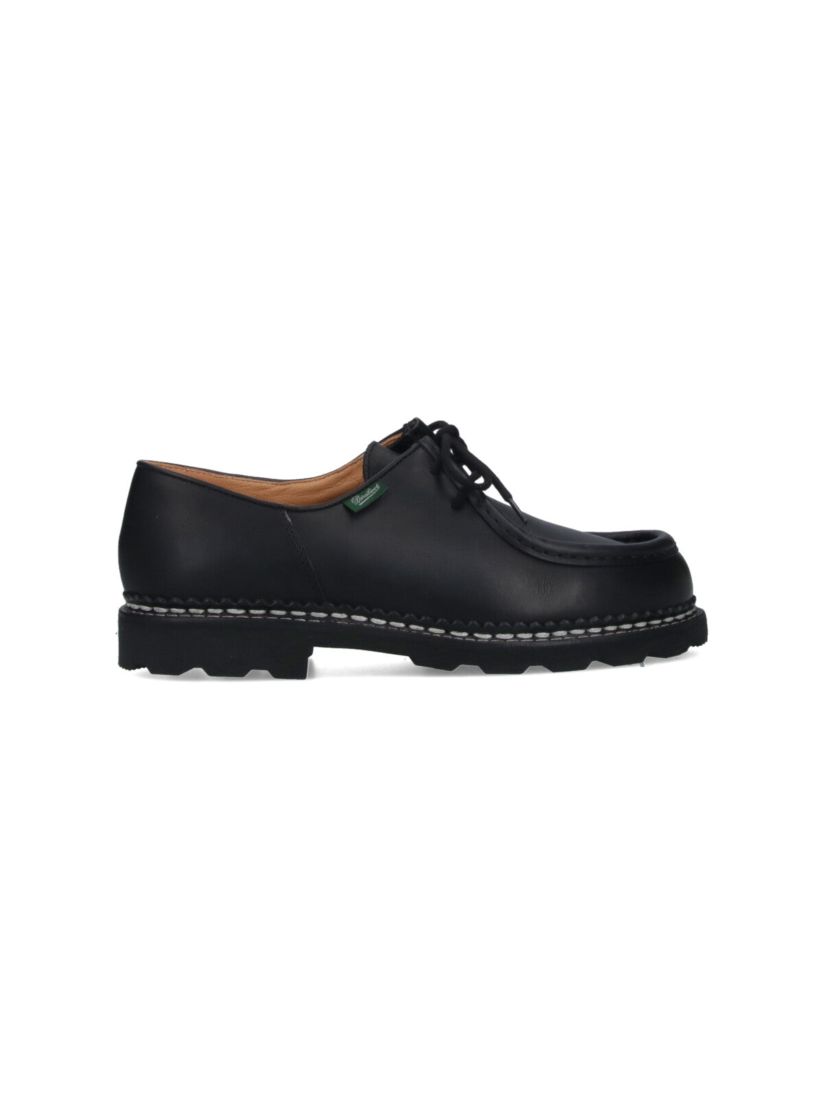 Paraboot Flat shoes Black Calf Leather