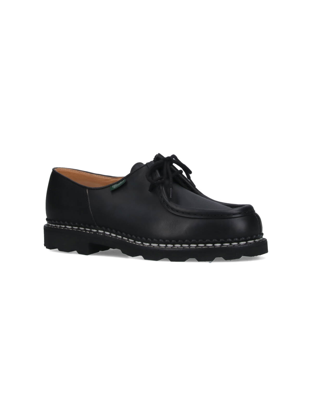 Paraboot Flat shoes Black Calf Leather