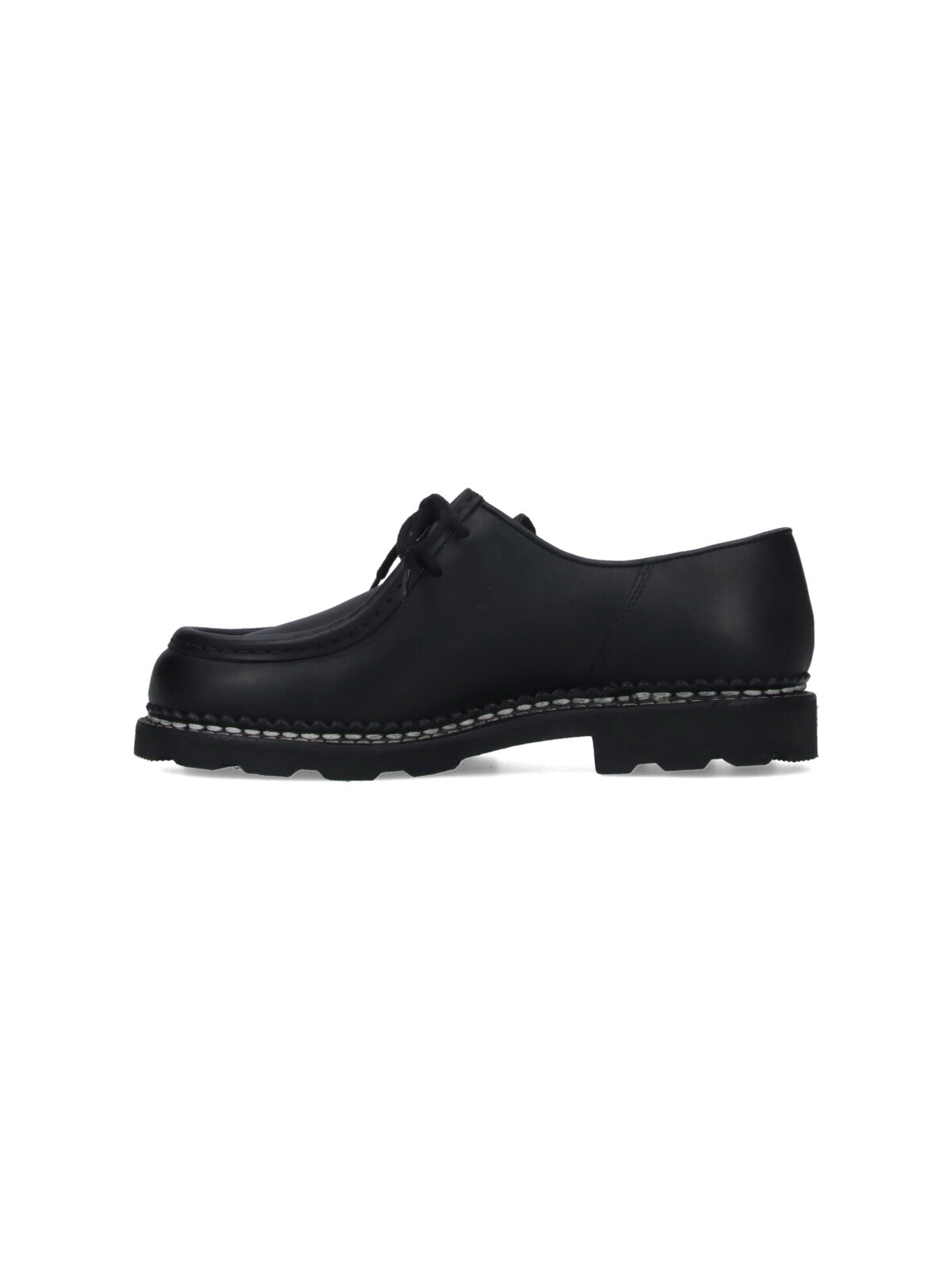 Paraboot Flat shoes Black Calf Leather