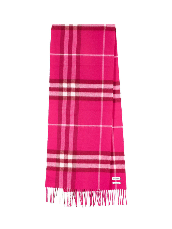 Burberry Scarfs Pink Cashmere