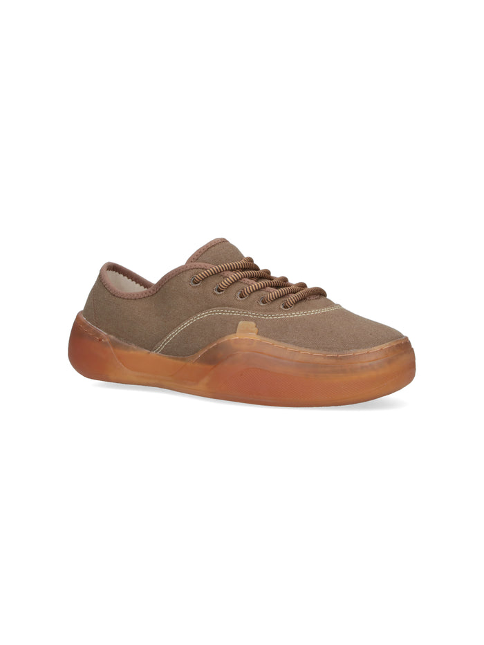 ERL Sneakers Brown Cotton