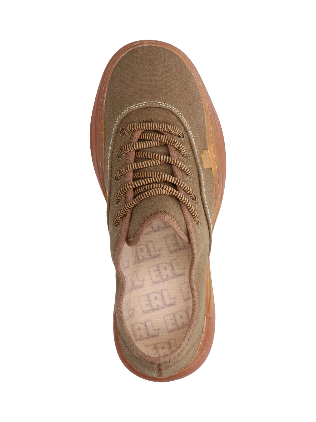 ERL Sneakers Brown Cotton