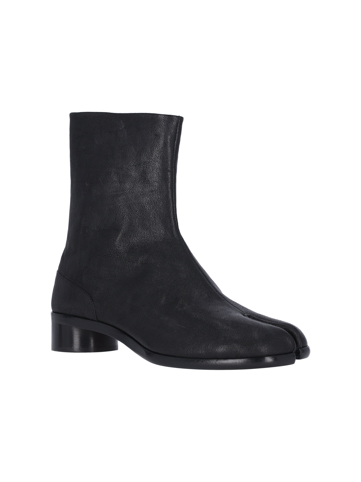 Maison Margiela Boots Black Upper: Camel Leather
