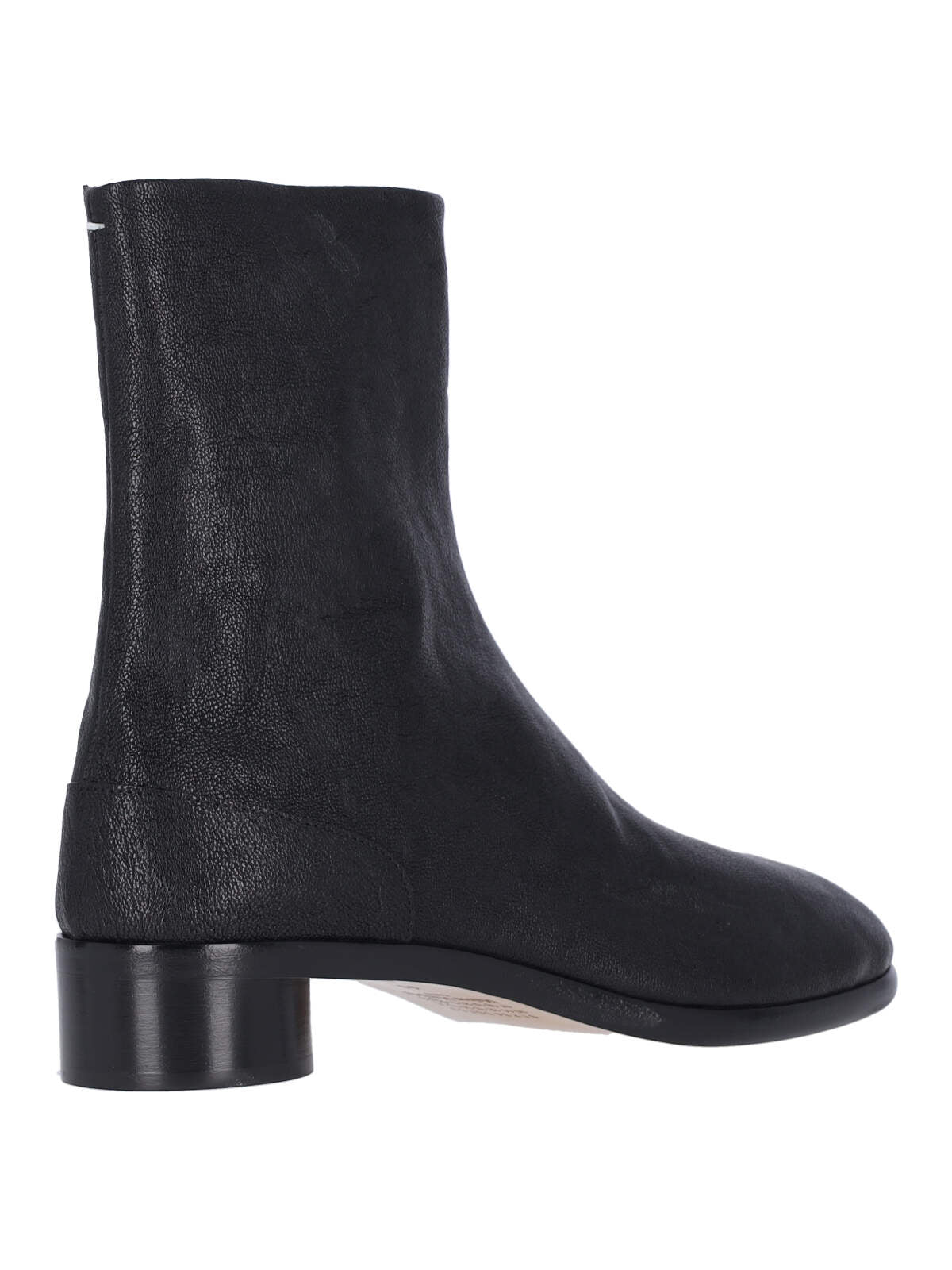 Maison Margiela Boots Black Upper: Camel Leather