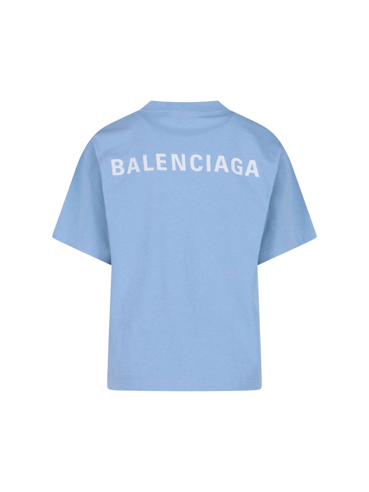 Balenciaga T-shirts and Polos Blue Cotton