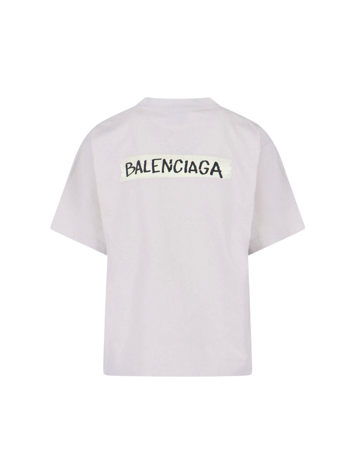 Balenciaga T-shirts and Polos White Cotton