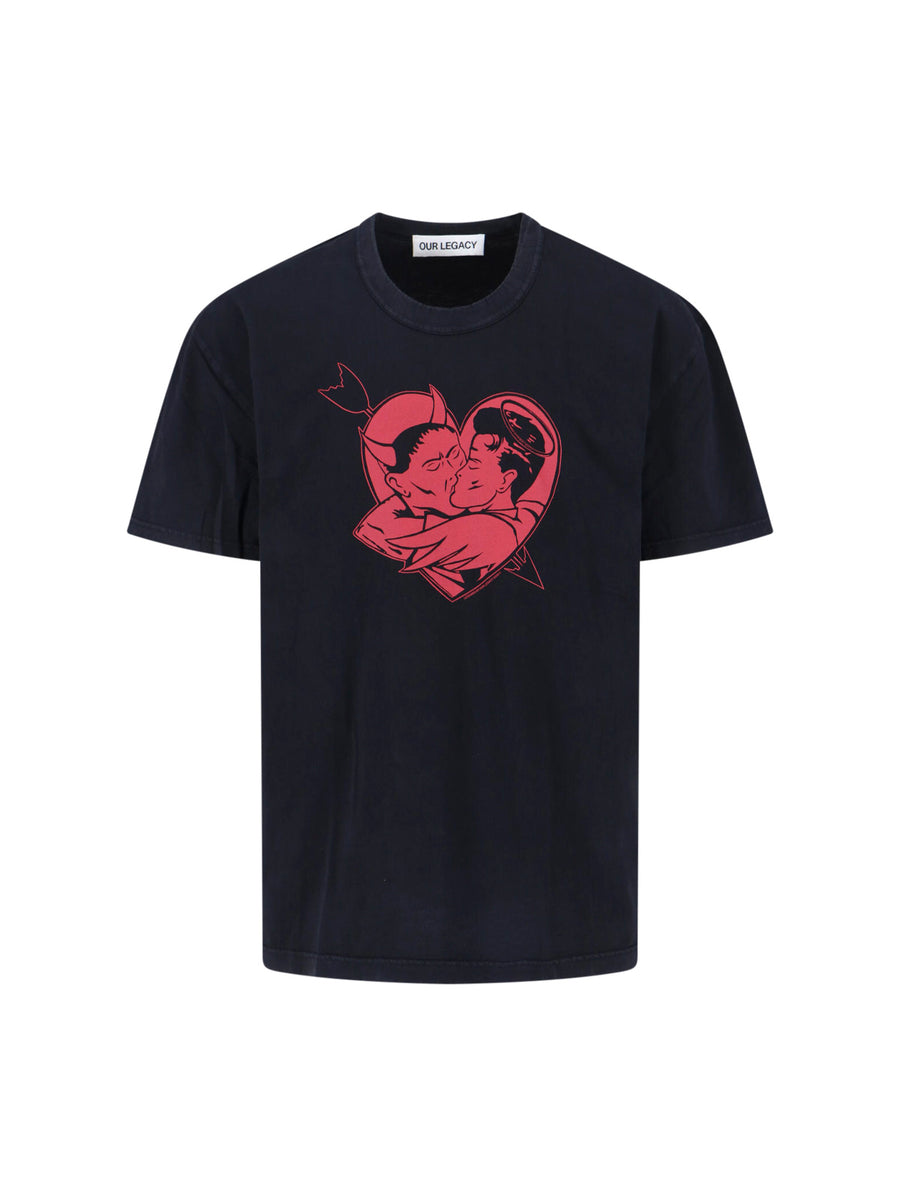 Our Legacy 100% Cotton t-shirt in black