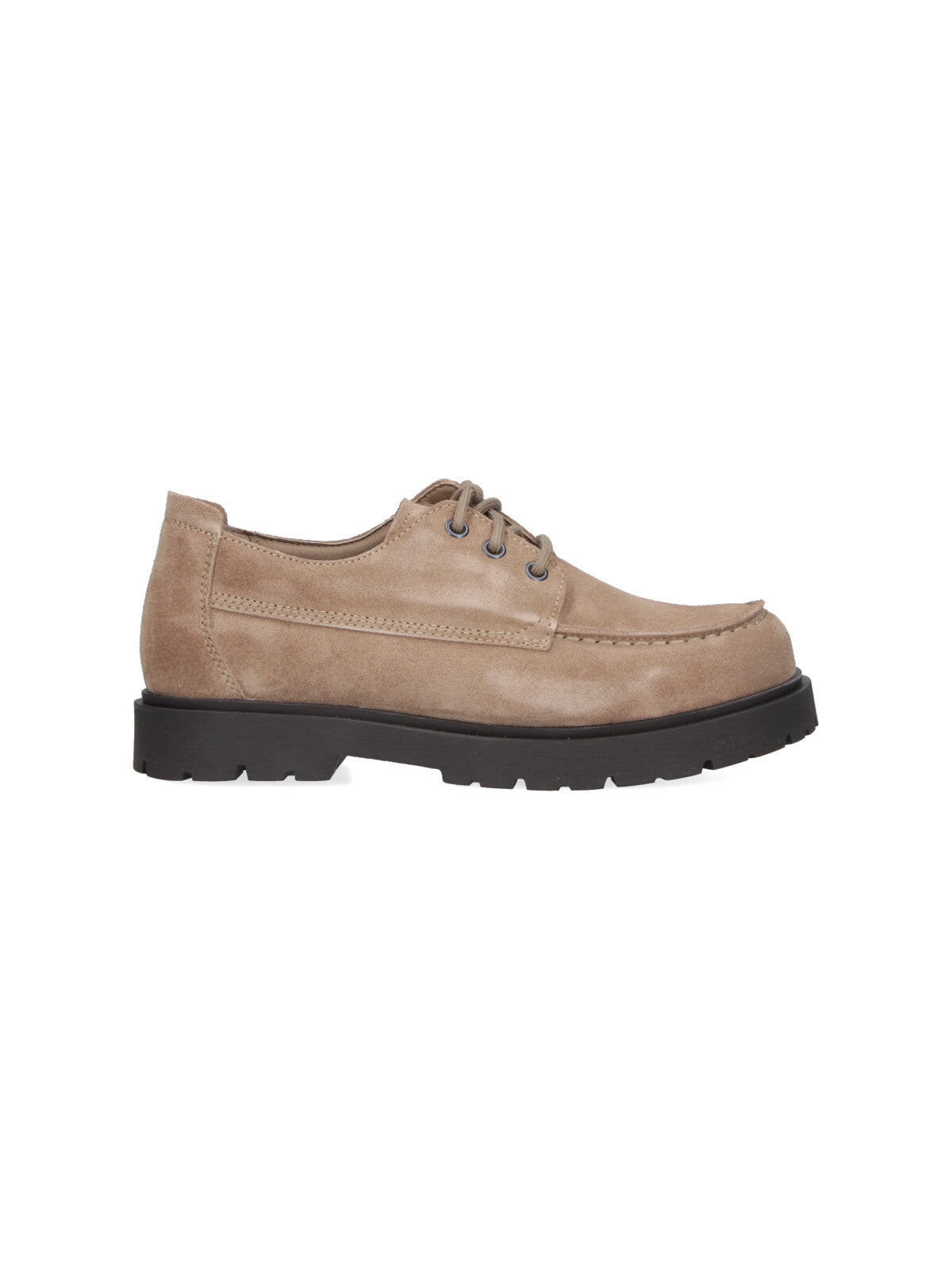 Birkenstock Flat Shoes Beige Leather