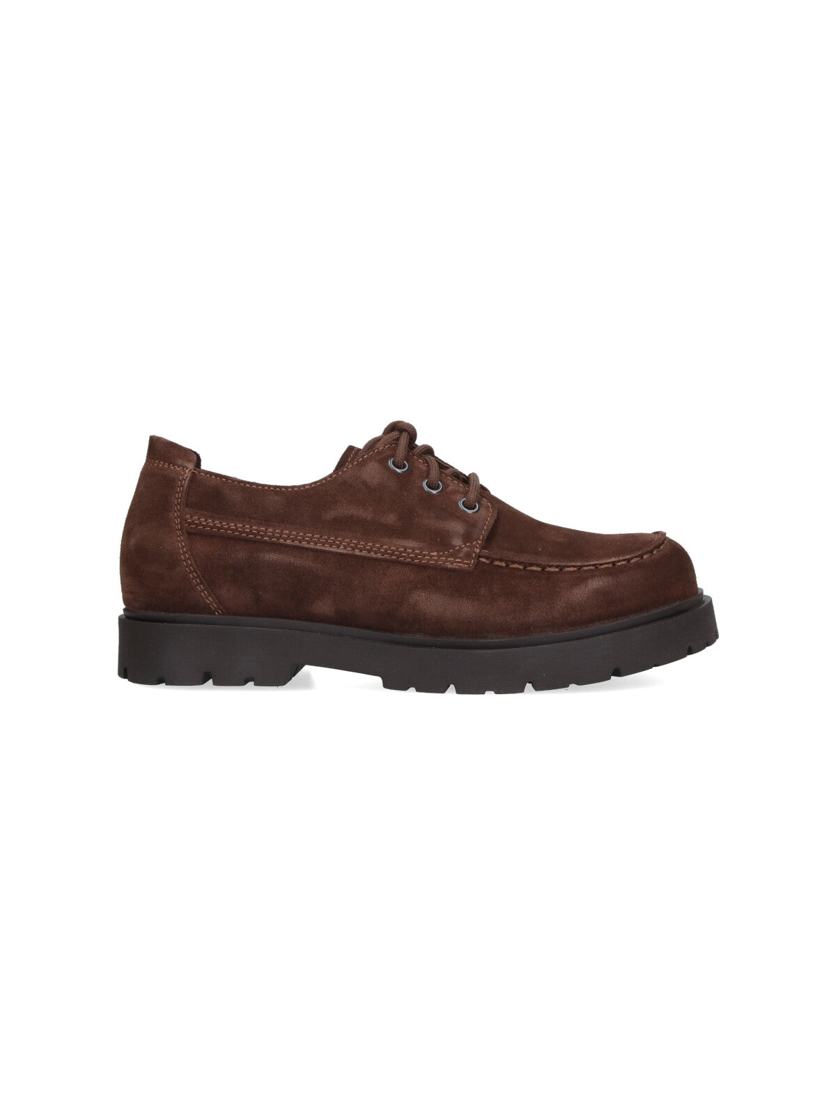 Birkenstock Flat Shoes Brown Leather