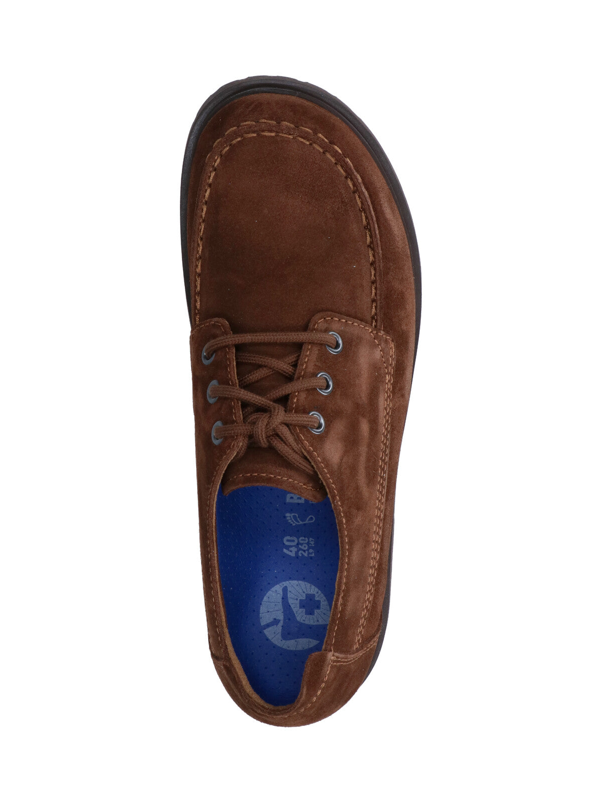 Birkenstock Flat Shoes Brown Leather