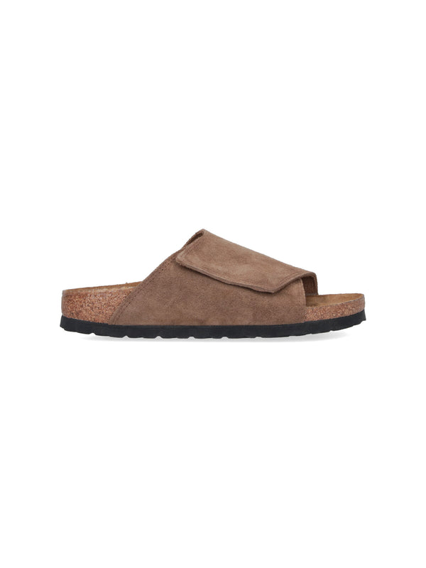 Birkenstock 100% leather sandal in brown