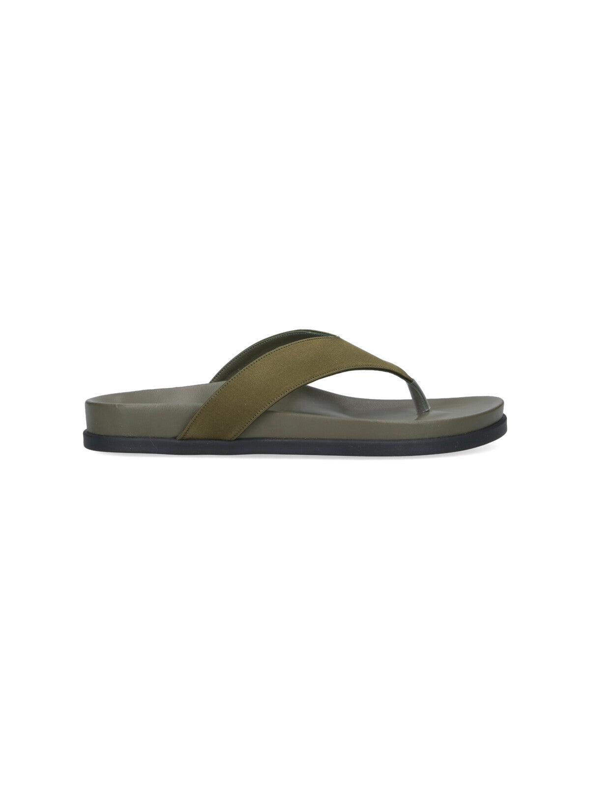 Ancient greeks sandals Green Satin