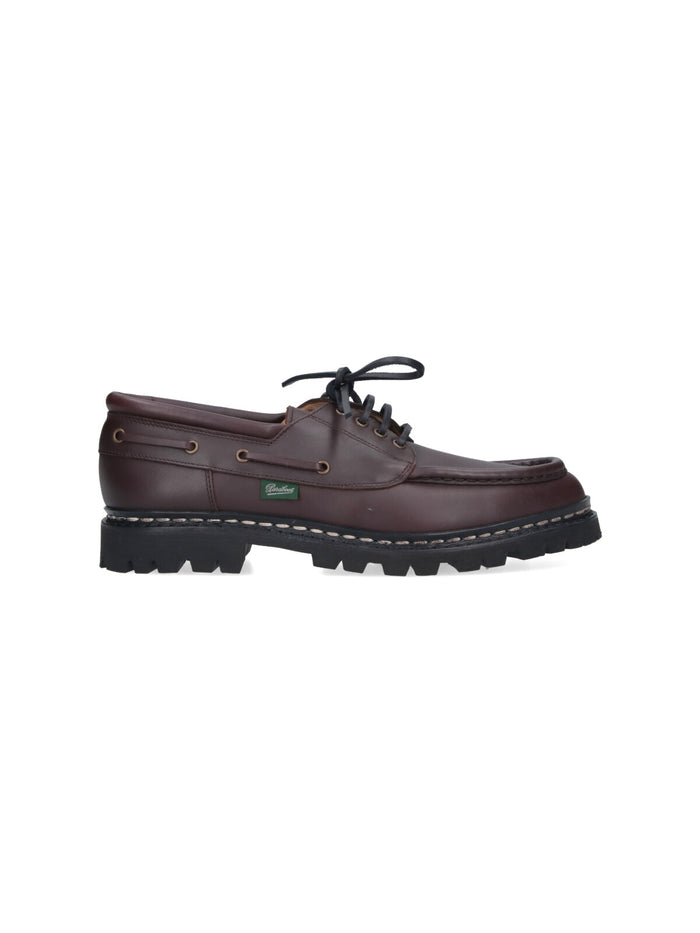 Paraboot Flat shoes Brown Calf Leather
