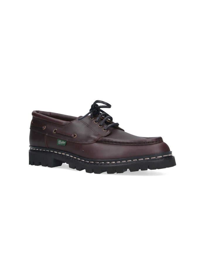 Paraboot Flat shoes Brown Calf Leather