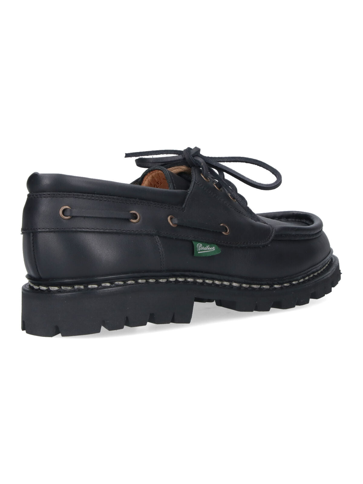 Paraboot Flat shoes Black Calf Leather