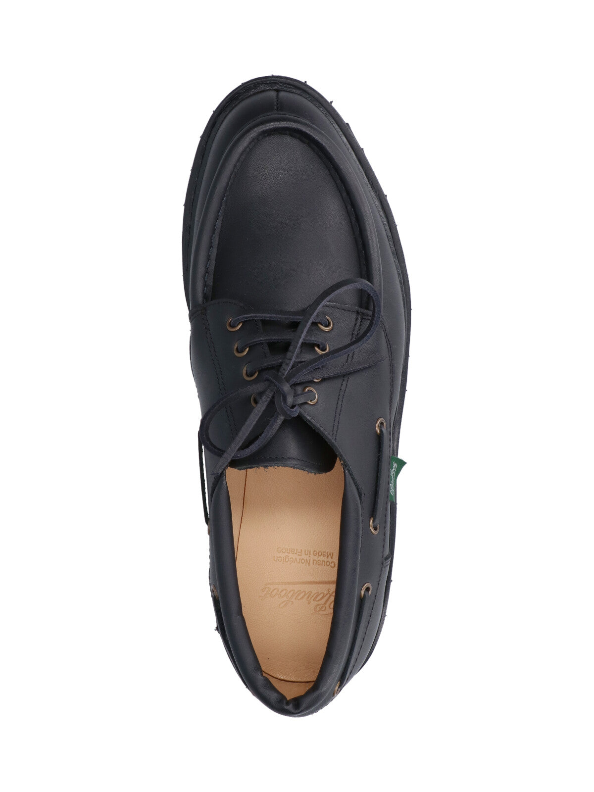 Paraboot Flat shoes Black Calf Leather