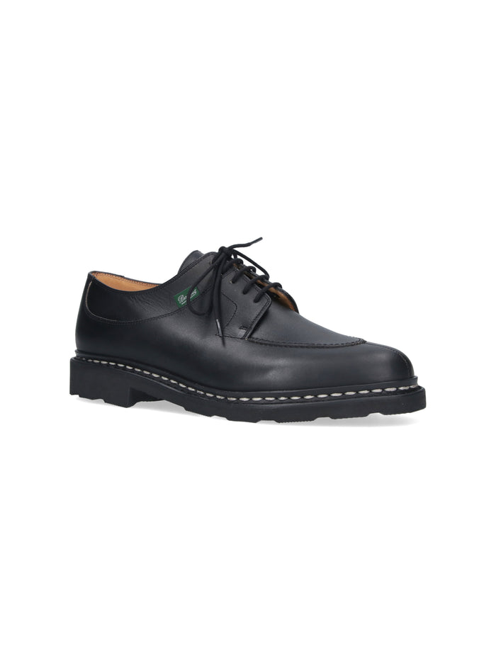 Paraboot Flat shoes Black Calf Leather