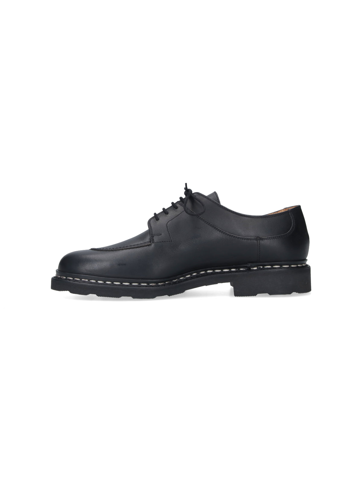 Paraboot Flat shoes Black Calf Leather