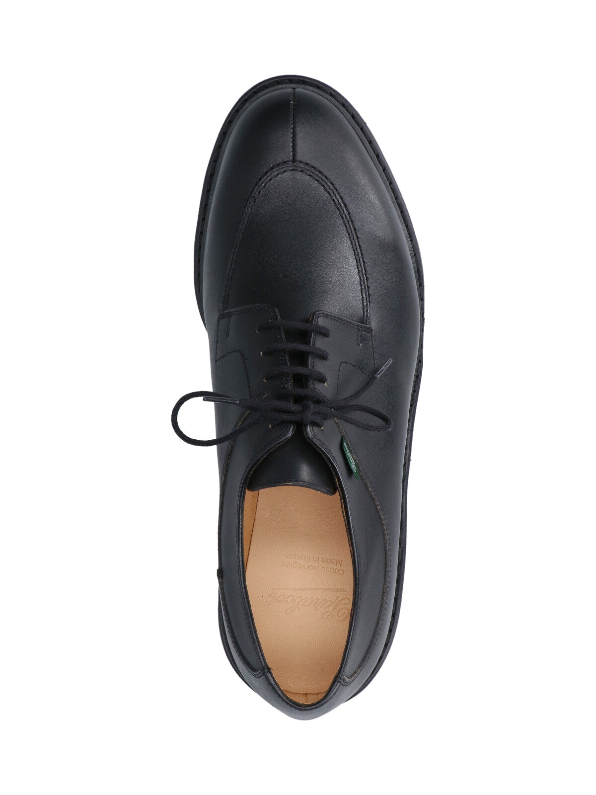 Paraboot Flat shoes Black Calf Leather