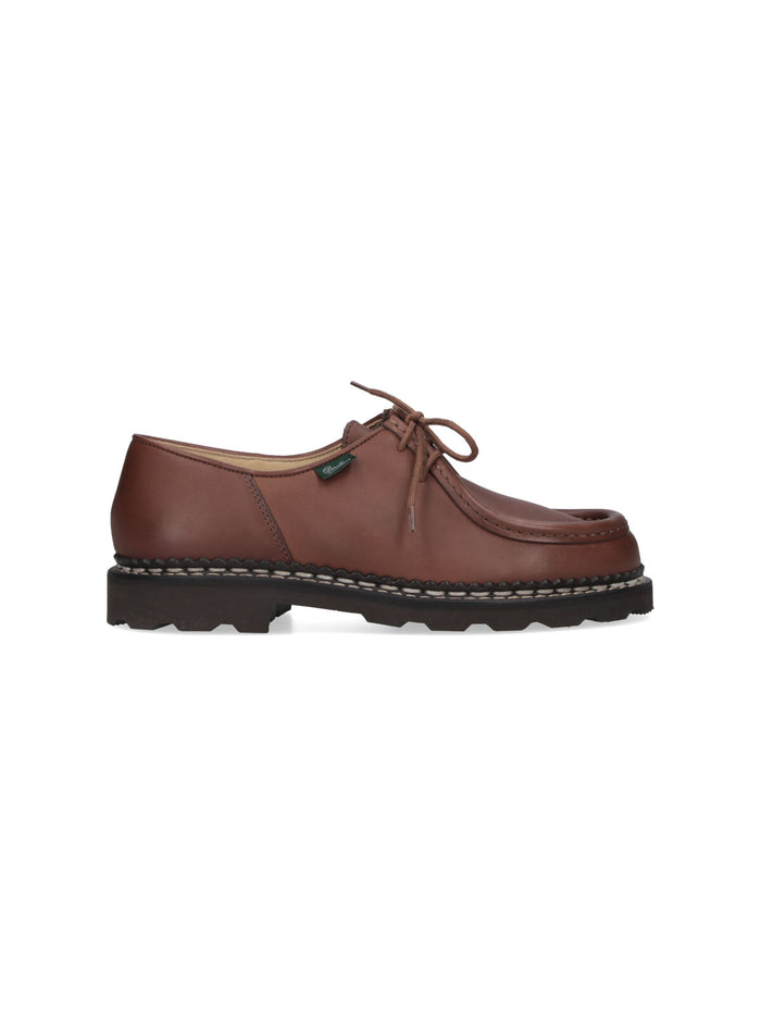 Paraboot Flat shoes Brown Calf Leather
