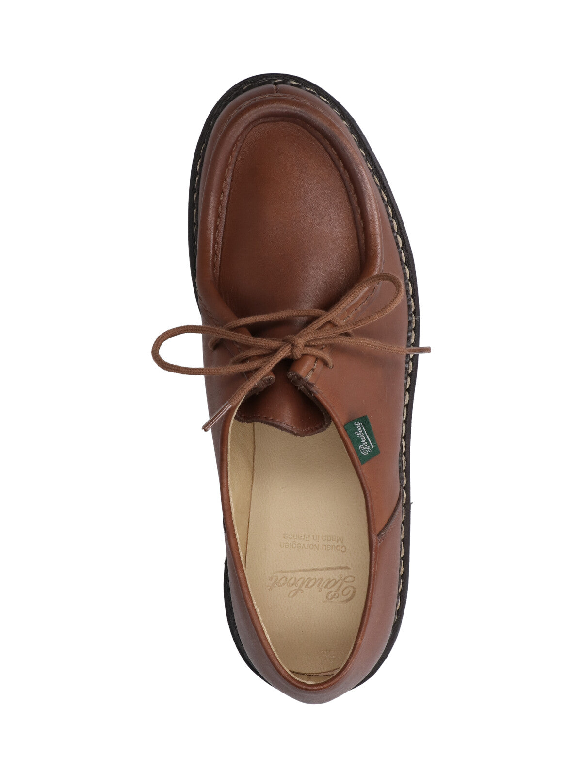 Paraboot Flat shoes Brown Calf Leather