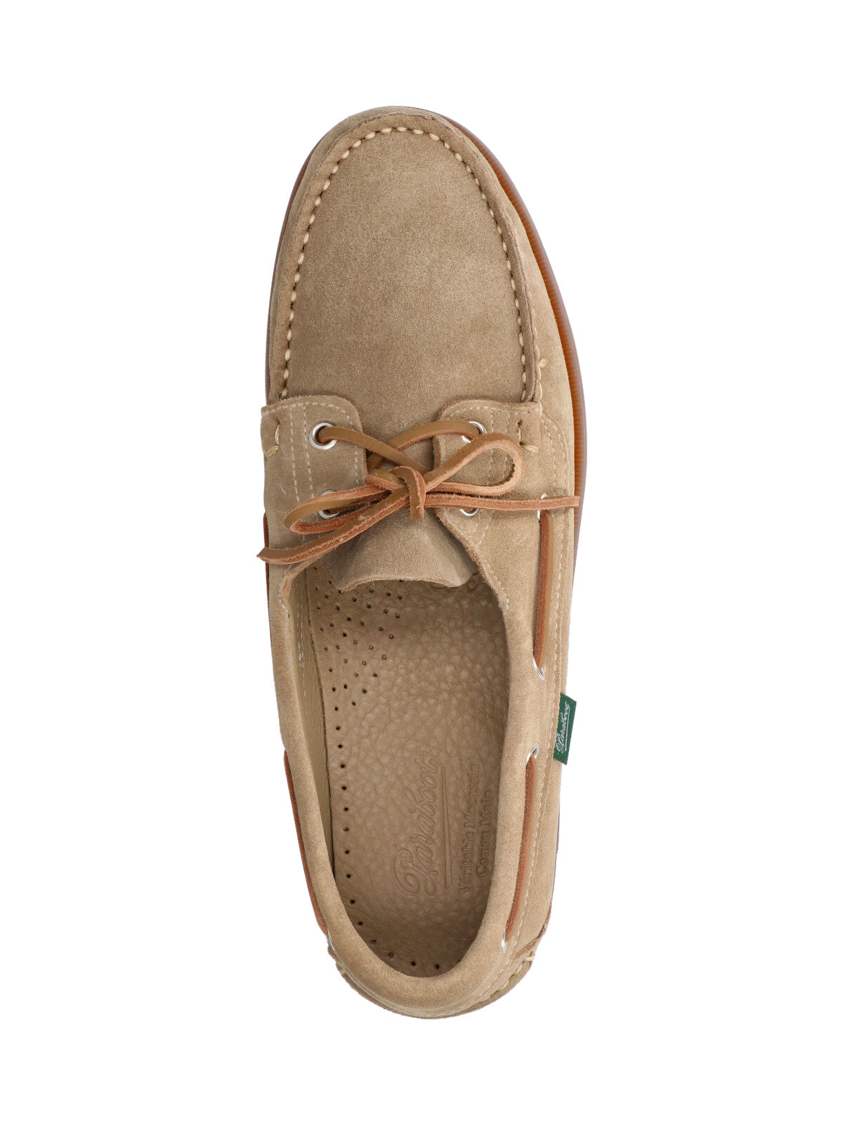Paraboot Flat shoes Beige Calf Leather