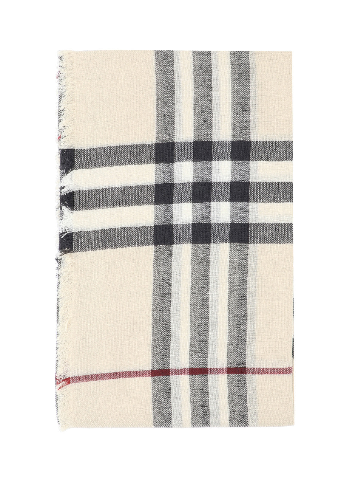 Burberry Scarfs White Wool