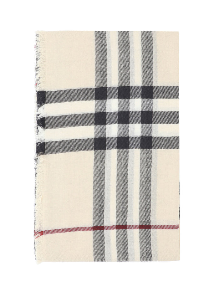 Burberry Scarfs White Wool