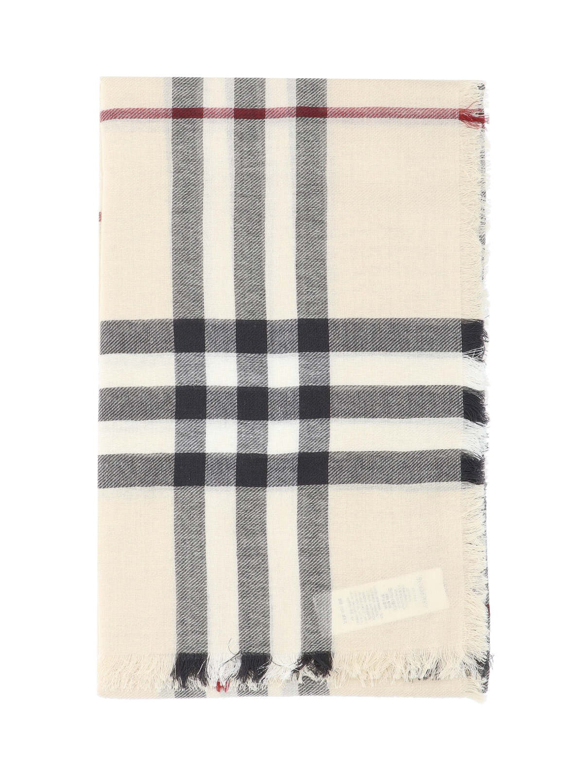 Burberry Scarfs White Wool
